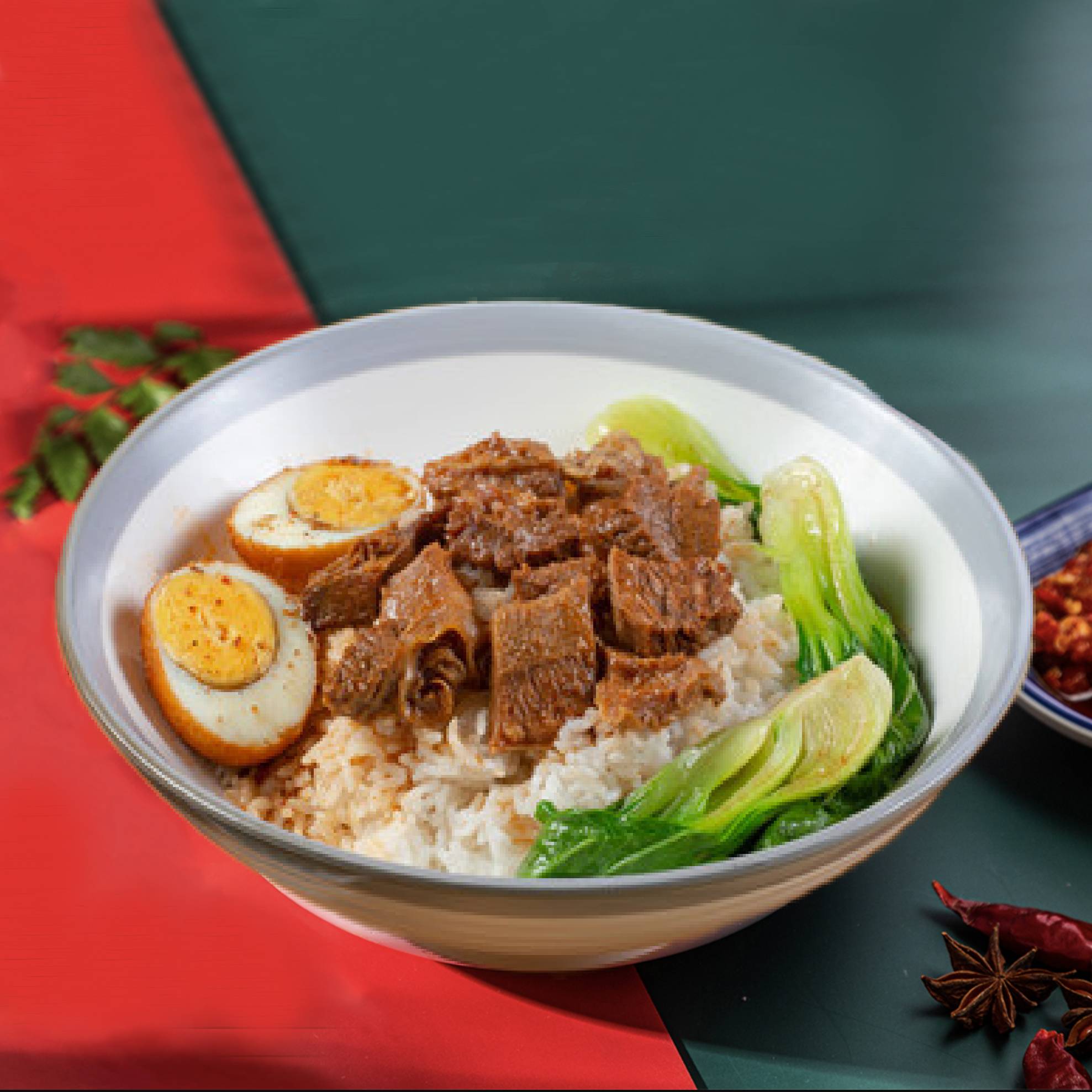 🌶️🌶️ Hotpot Beef Brisket Rice Bowl 火锅牛腩饭